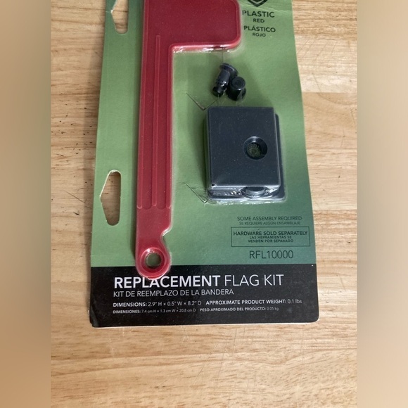 Gibraltar replacement flag kit. Brand new in package. Rust proof - Picture 5 of 5